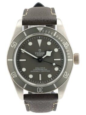 2021 Tudor Black Bay Silver Dial Sterling Case 9mm Automatic Men’s Watch 79010SG